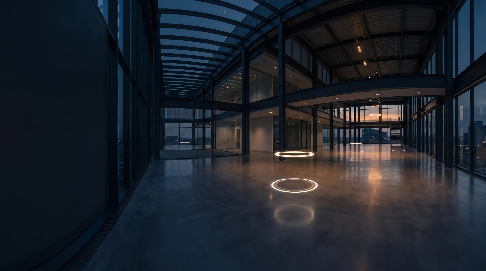 Ambiente interno em captura panorâmica de tour virtual 360 graus